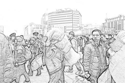 我也要进城打工配图