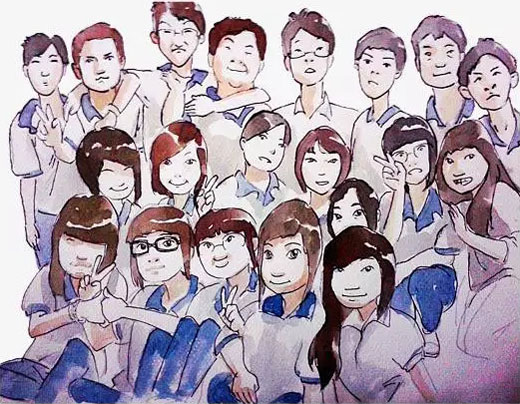 一张别样的全家福照片-民间故事