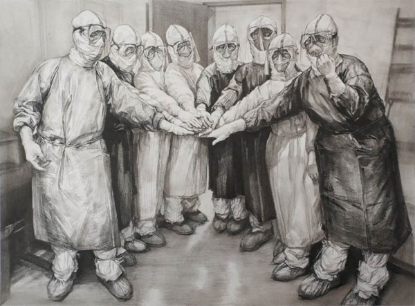 支援湖北抗疫的护士长