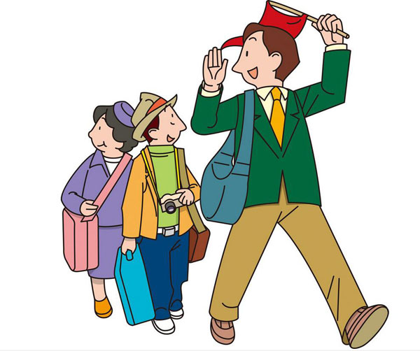 导游让游客购物的套路