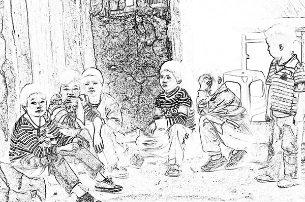 无奈的农村留守儿童-民间故事