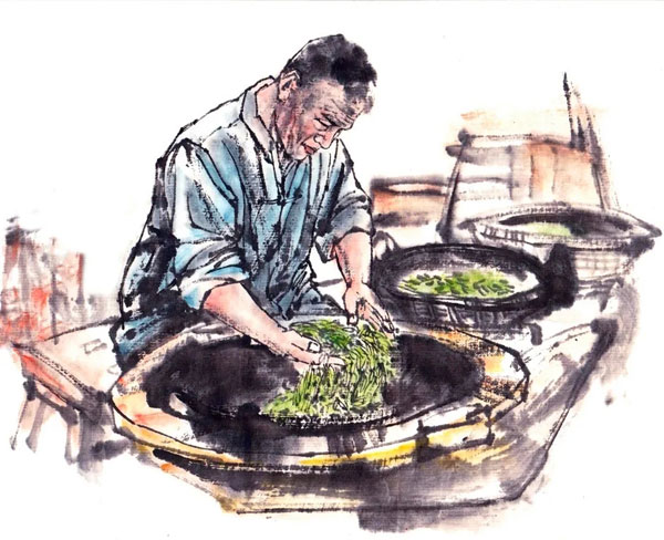 山爷的手工炒茶坊