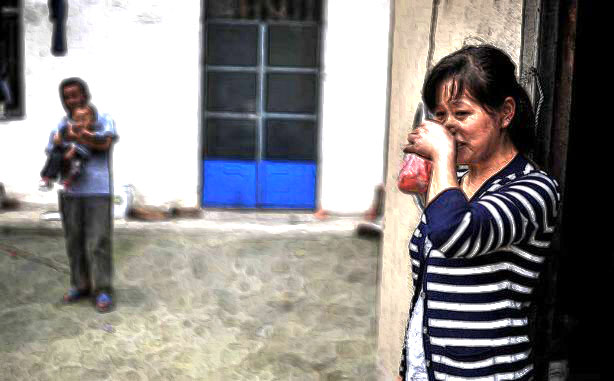 农村留守妇女的等待-民间故事