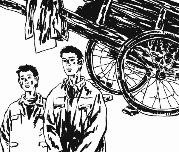 翻山越岭去拉煤的经历