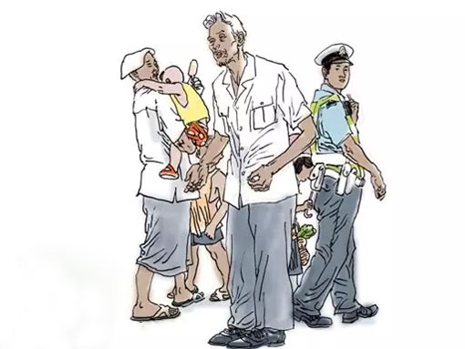 老交警的尊严配图