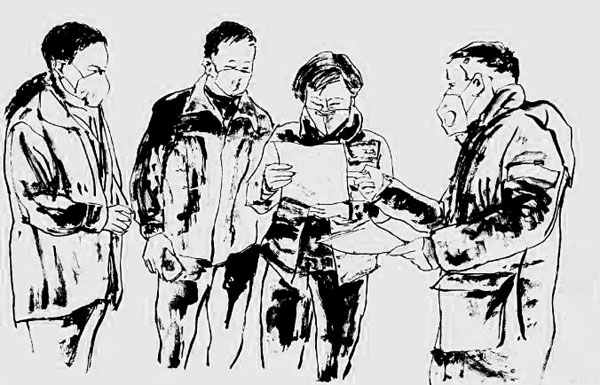 父女出征支援湖北抗击新型冠状肺炎