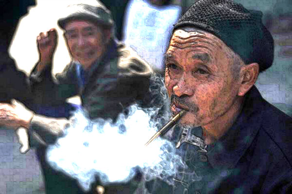 迷信老头致富记-民间故事