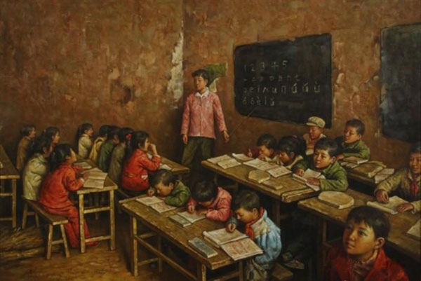 一所边远山村小学