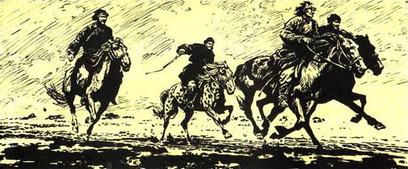 土匪和画家-民间故事