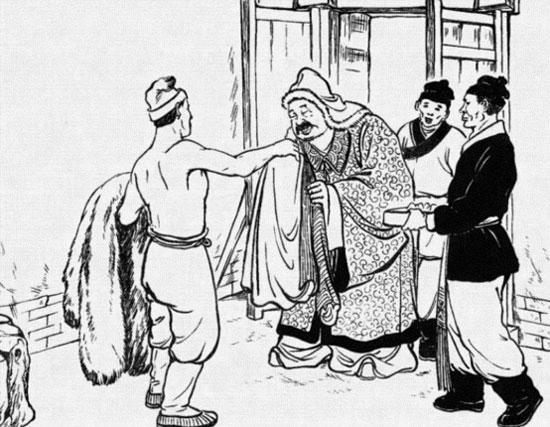 混吃混喝到处吃白食的故事