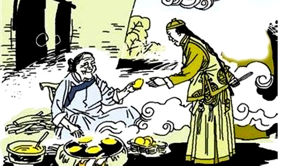 乾隆皇帝和榆钱饽饽