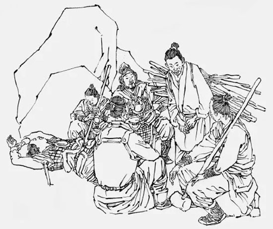 长城的故事之李歪头炸石头